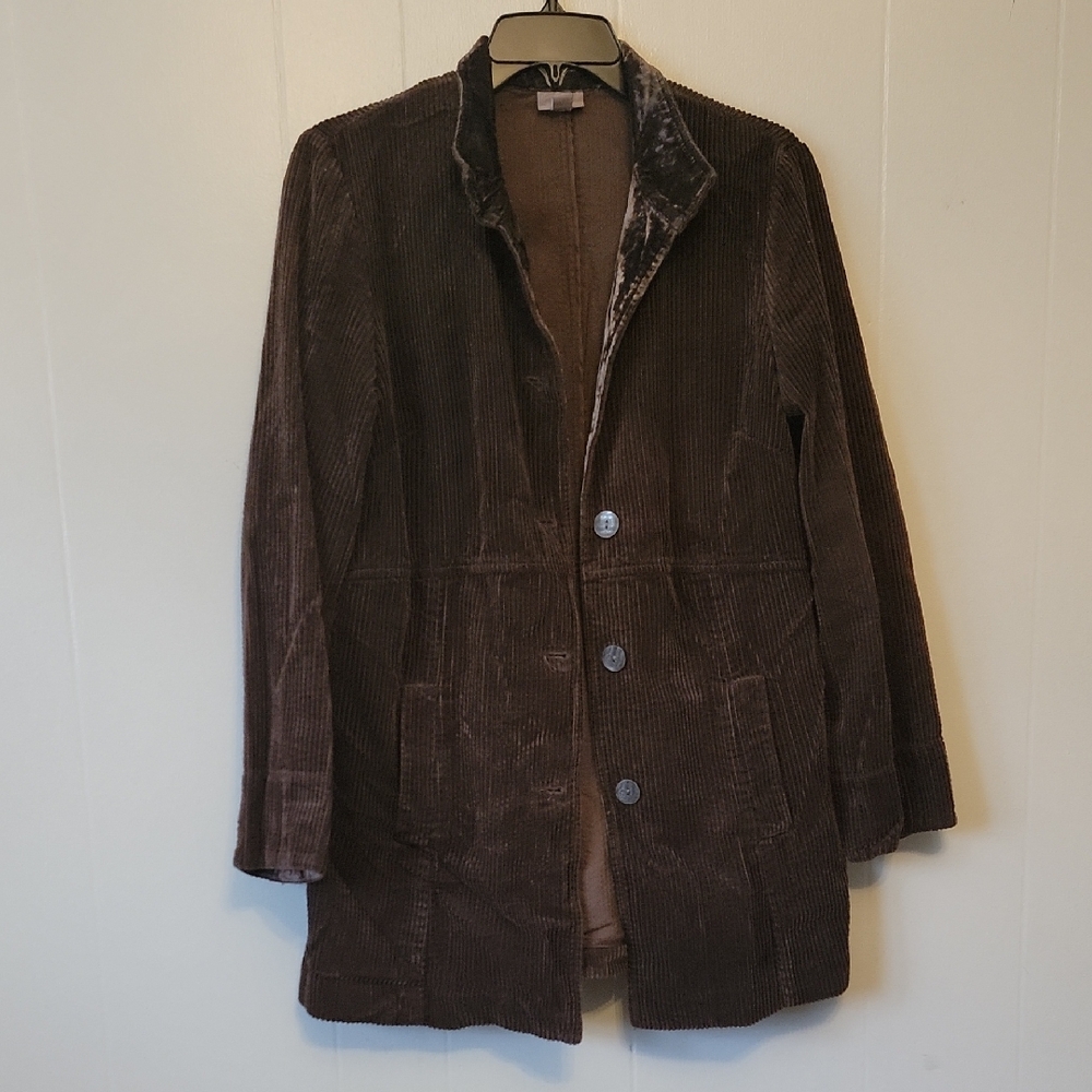 Brown Corduroy Jacket.Size Small